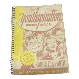 Youthspiration Pocket Hymnal Vtg Songs for Youth - 1948 - EUC! Singspiration PB